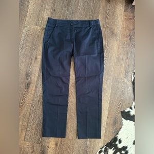 Vintage Theory Navy Blue Stretch Cotton Trousers sz 0